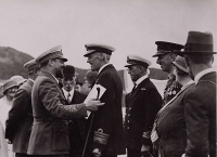 Le autorità a Shoal Harbour, 26.07.1933.